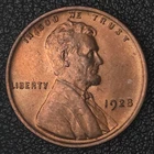 1928 Lincoln Wheat Cent - Uncirculated - Mostly Red