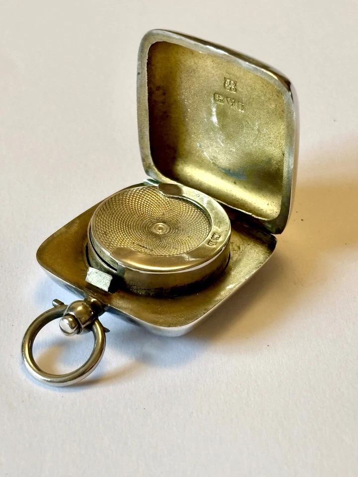 Edwardian Silver Sovereign Case Chester 1907 by James Deakin & Sons - Image 2 of 4