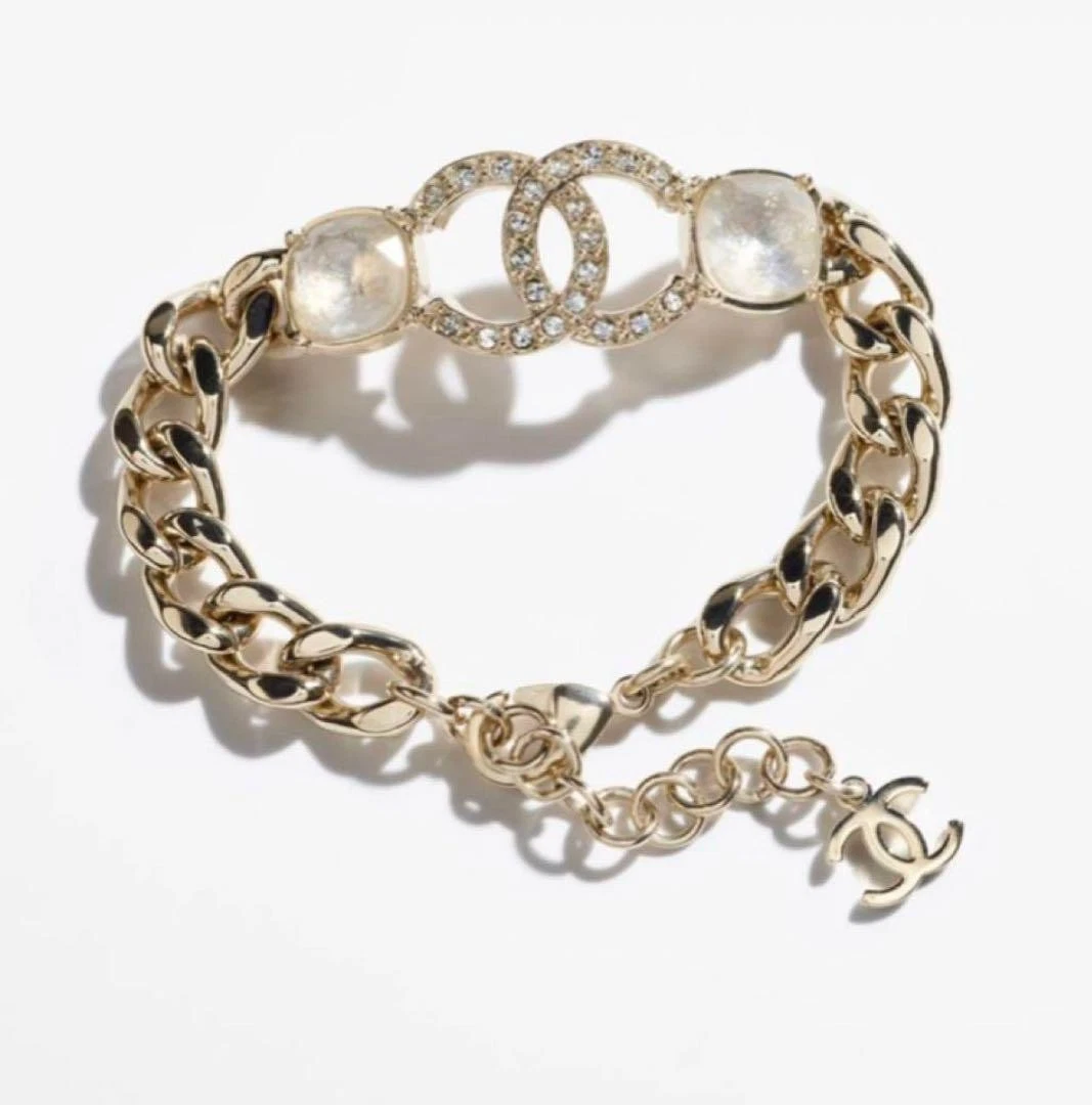 Bracciale Chanel Catena Scatola 23C Ottime Condizioni Gioielli Donna