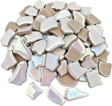 Ceramic Mosaic Tiles Irregular Pieces for DIY Crafts Home Decor 500g