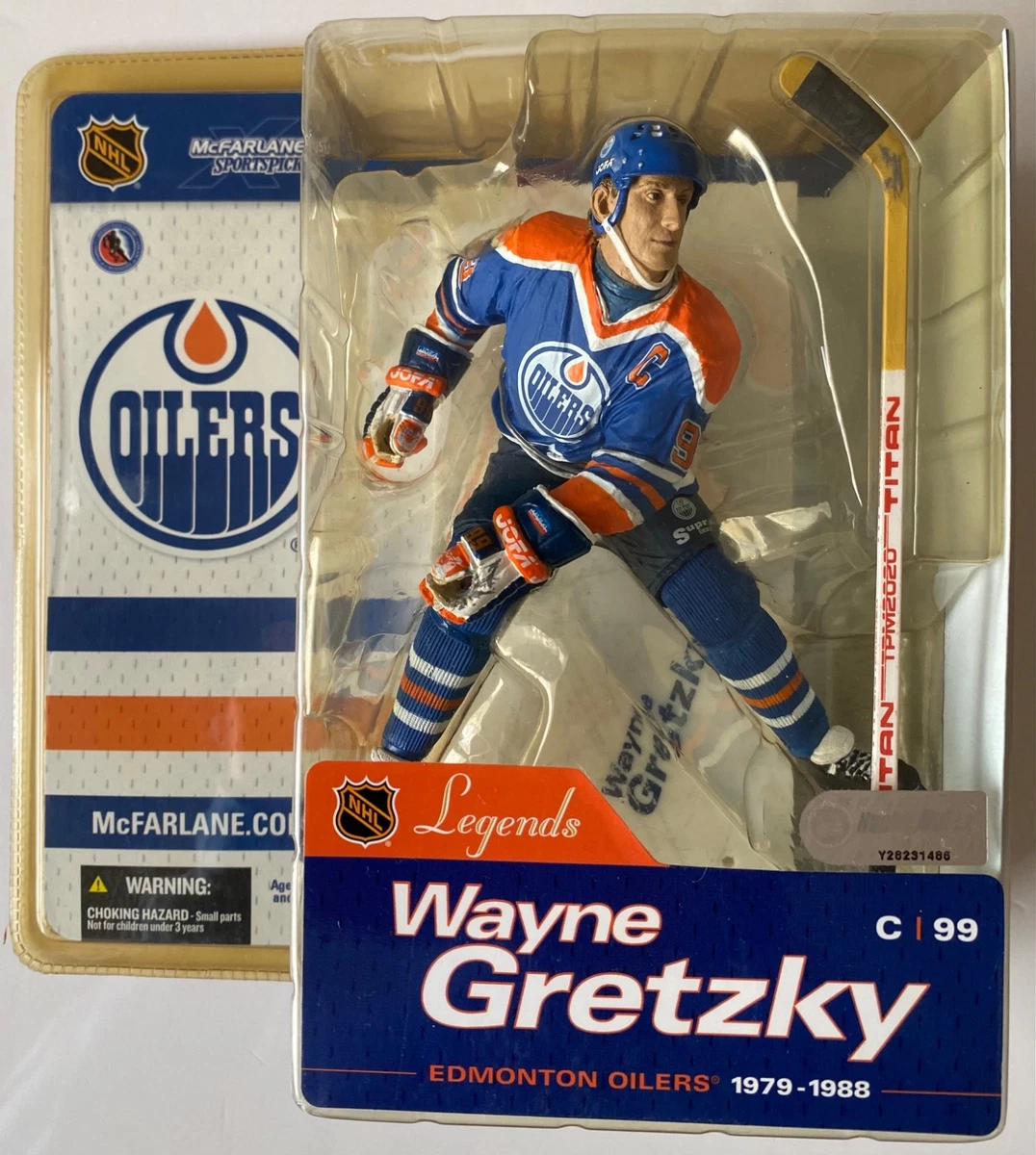 Figurine Playmobil NHL - Wayne Gretzky Numéro 99 - Edmonton Oilers