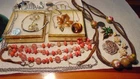 Vintage, Multicolored, Pinks Costume Jewelry Lot All Wearable, No Missing Stones