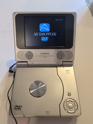 Audiovox CD Player 5'' LCD Portable DVD/CD Player With Extra Battery Pack