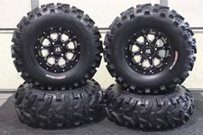 HONDA PIONEER 700 27" BEAR CLAW  ATV TIRE & HL4 WHEEL KIT IRS10K