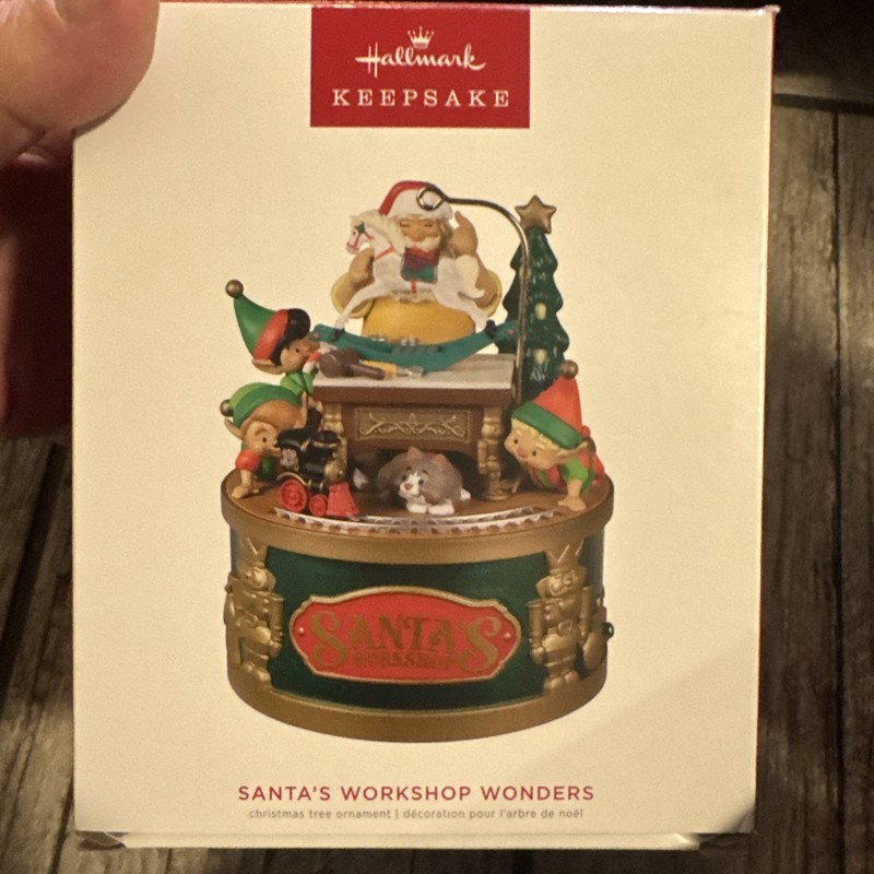 Hallmark Santa's Workshop Wonders Ornament