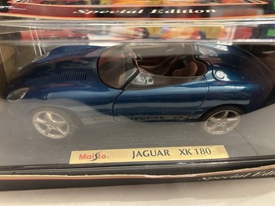 Jaguar XK 180 Teal Green 1:18 Maisto Special Edition Diecast Car