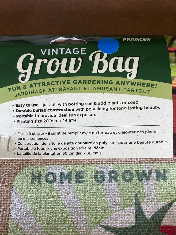 Bolsa de cultivo Panacea 20 galones Foto 3 de 3