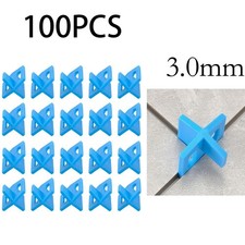 100pcs Tile Spacers Clips for Tile Installation on Concrete Wood Surfaces