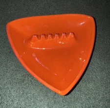 Retro Ceramic Vintage Orange Ashtray 7003 USA