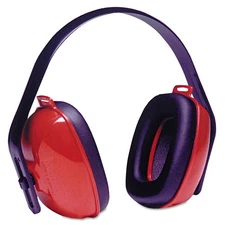 Howard Leight by Honeywell QM24PLUS 25 dB NR 3-Position Earmuffs - Red/Black New