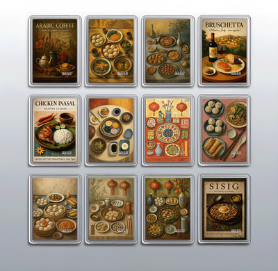 Essen & Trinken Kühlschrankmagnet - Küche Kühlschrank Dekoration Set
