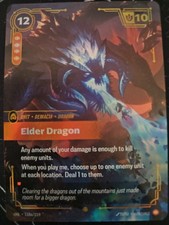 2026 Riftbound Unleashed Elder Dragon Alt Art 118a/219 League Of Legends — live eBay listing