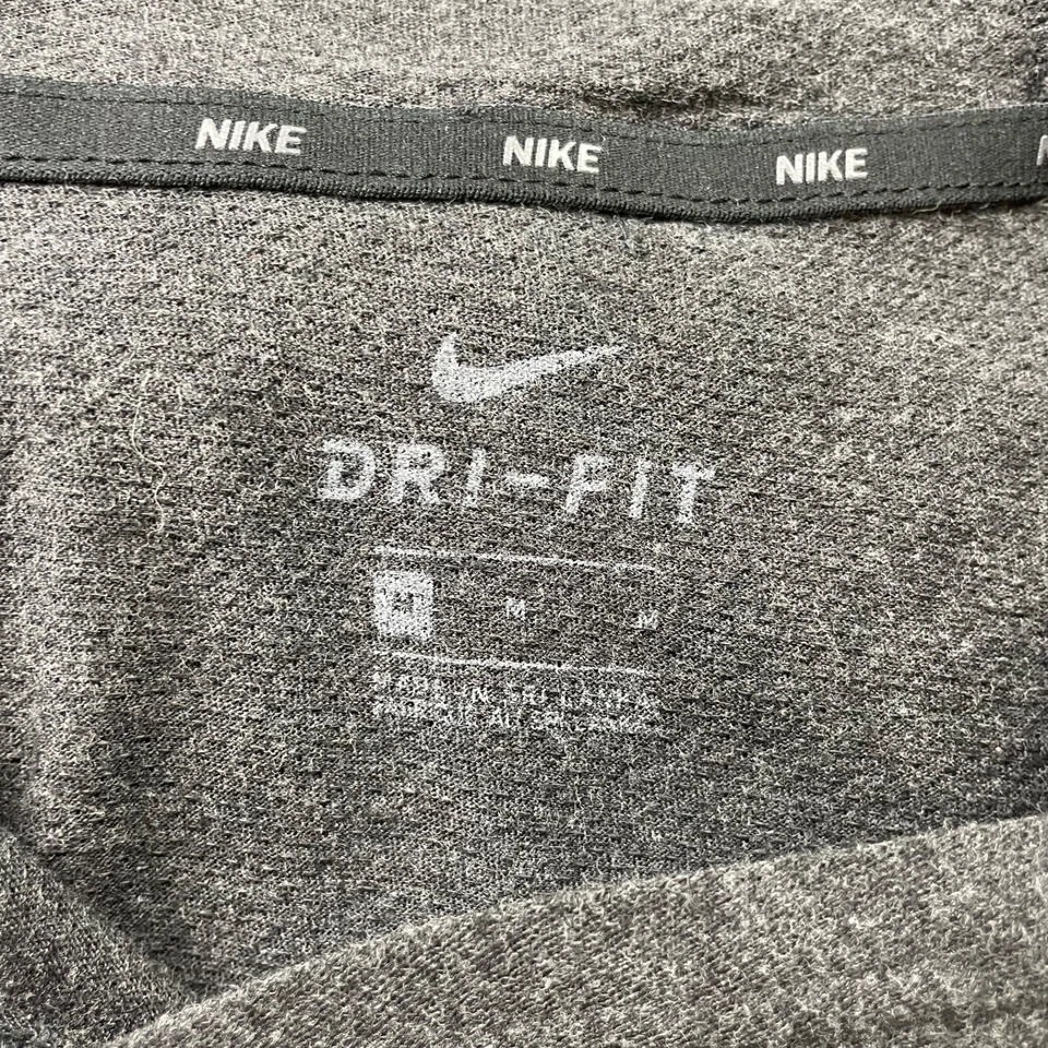 Princeton Tigers Hockey x Nike Team Issued Lightweight Hoodie Gray • Medium - Image 3 of 4