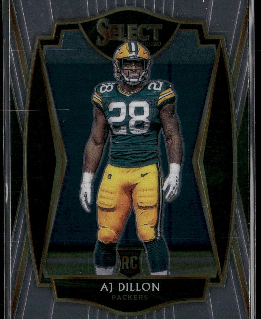 2020 Panini Select #165 AJ Dillon