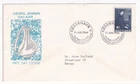 STAMP DENMARK  "GEORG JENSEN" 80 ORE 1966 FIRST DAY COVER