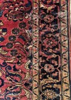 AN AWESOME ANTIQUE FLORAL DESIGN LILIYHAN RUG 4’10” X 6’2” — photo 6