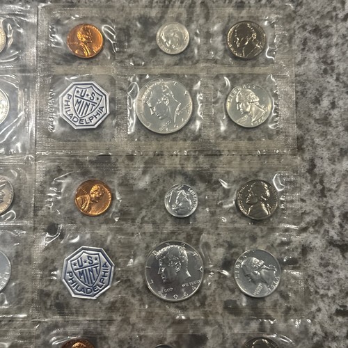 Lot of 6 1964 United States Silver Proof Sets No Envelopes 6 Total Sets - 第 4/6 張圖片