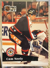 1991-92 Pro Set Cam Neely #300 Boston Bruins