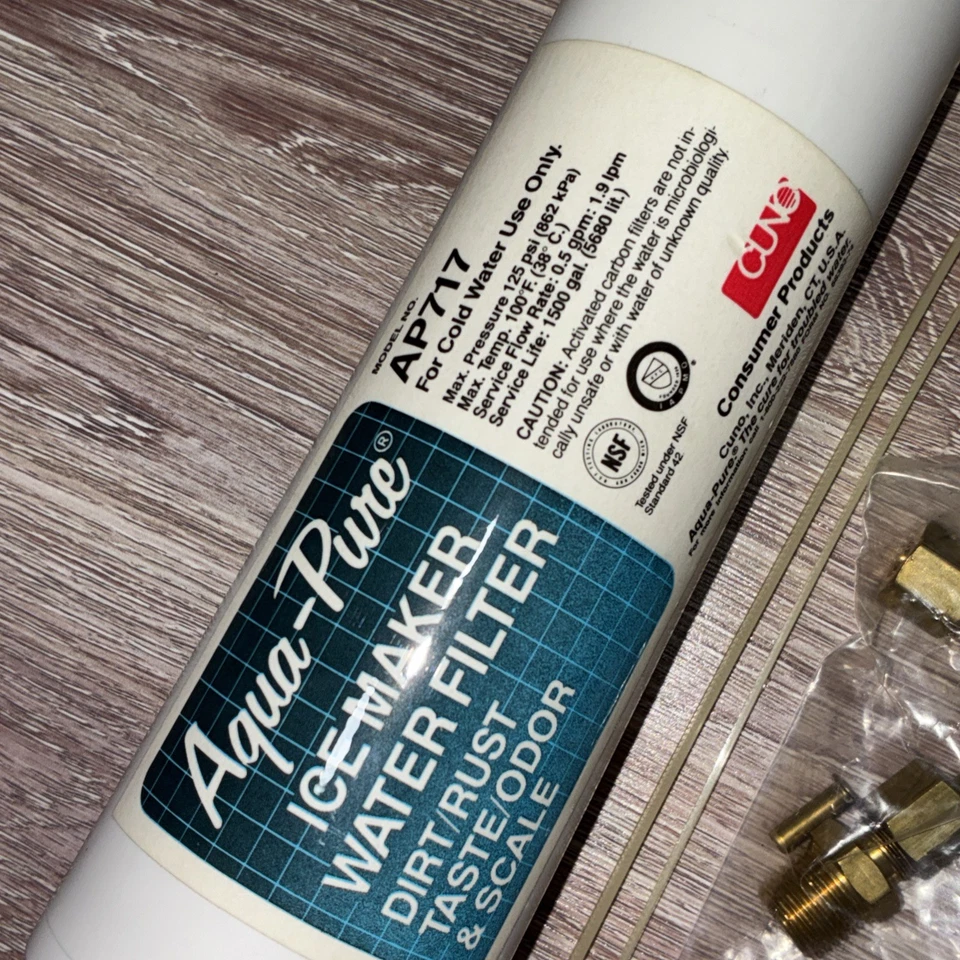 Filtro para hacer hielo Aqua-Pure AP717 - sin usar, en caja Foto 3 de 4