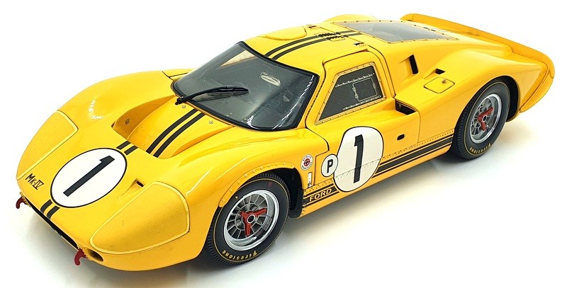 Exoto 1/18 Scale Diecast 18051 - Ford GT40 MK IV #1 - Yellow/Black
