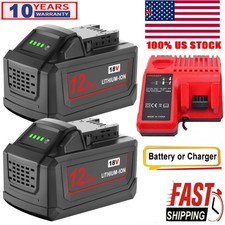 12.0AH Battery For Milwaukee For M18 18V Li-ion Extended Capacity 48-11-1860