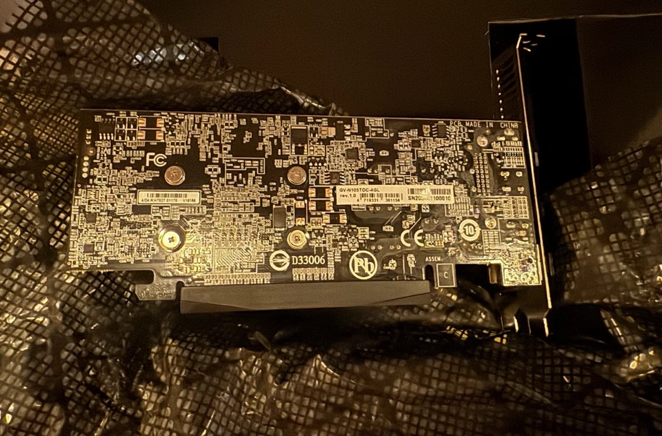 GIGABYTE GeForce GTX 1050 Ti 4GB GDDR5 Graphics Card (GV-N105TOC-4GL) - Image 3 of 3