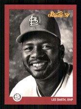 1991 Studio #237 Lee Smith St. Louis Cardinals 66646
