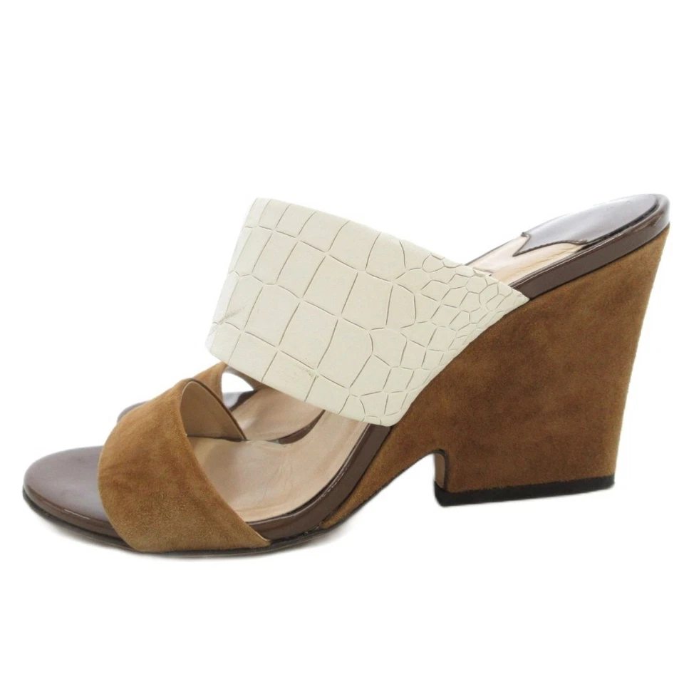 Женские сандалии Jimmy Choo размер 37 коричневая кожа - Изображение 2 из 4