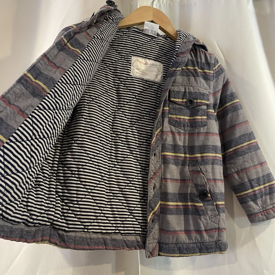 Chaqueta a cuadros con cremallera Hannah Anderson 120 para niños Foto 2 de 4