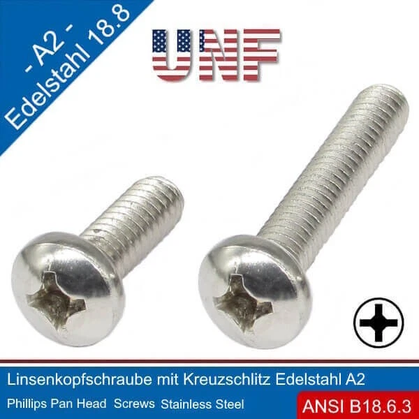 VITE ACCIAIO INOX 3x6 Mm Testa Svasata E Brugola; Conf. 100 - Foto 6