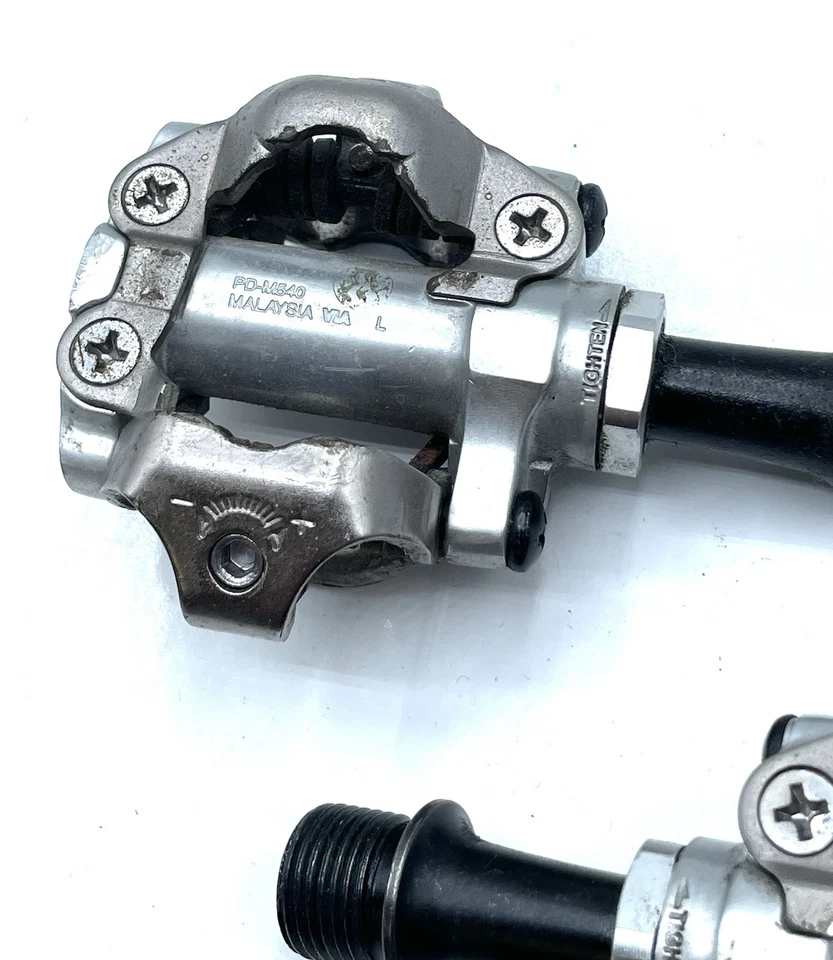 Shimano PD-M540 SPD Clipless Pedals Dual-Sided MTB XC Gravel Bike - Image 4 of 4