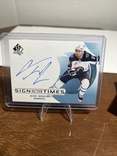 2024-25 SP Authentic Hockey Sign of the Times Alex Iafallo Auto Winnipeg Jets
