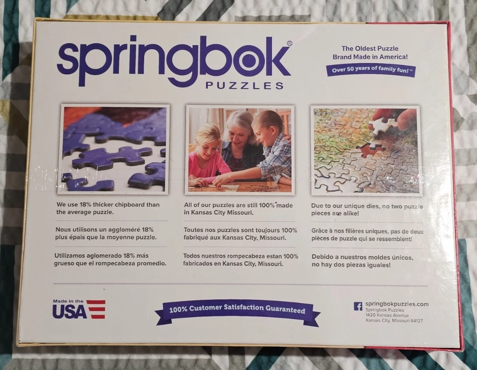 Springbok Puzzle Americana 500 Pieces BRAND NEW SEALED Jigsaw General Store USA - Image 2 of 3