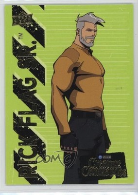 2025 Upper Deck DC Creature Commandos Green Neon /200 Rick Flag Sr #1 18d6