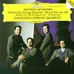 Anton Webern: Works for String Quartet; String Trio Op. 20 (CD, Apr-1995,...