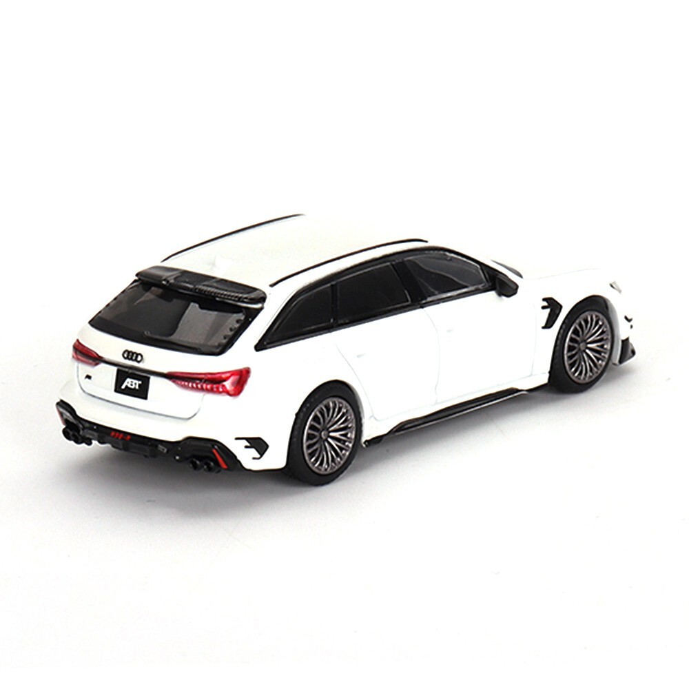 ミニカー MINI GT Audi RS 6 Avant Silver Digital Mini GT Audi RS6 Avant Silver Digital Camouflage TSM Model 1