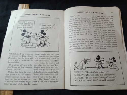 Mickey Mouse Magazin Band 1 Nr 1 selten #1 ungradiert 1933 - Bild 16 von 18