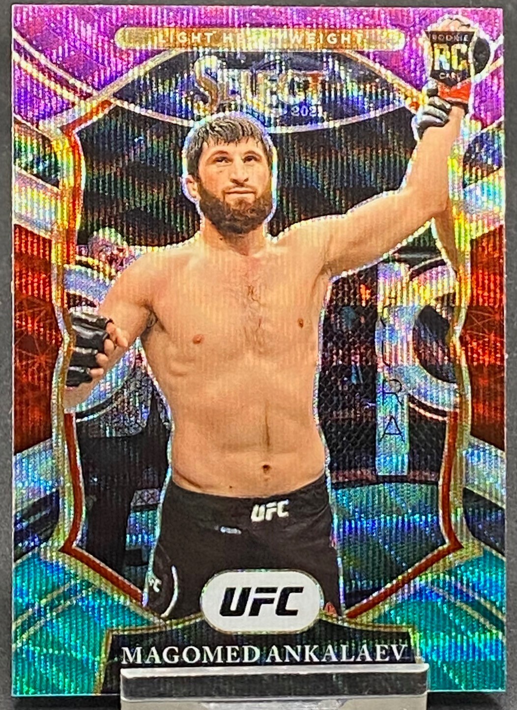 2021 PANINI SELECT PRIZM TRI COLOR CONCOURSE ROOKIE MAGOMED ANKALAEV