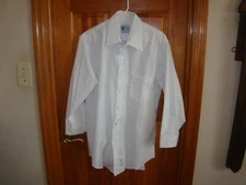Men’s Defense Logistics Agency White Long Sleeve Dress Shirt 16 1/2 x 31