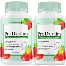 2-Pack Prodentim for Gums and Teeth Health Prodentim Dental Formula 120 Capsules