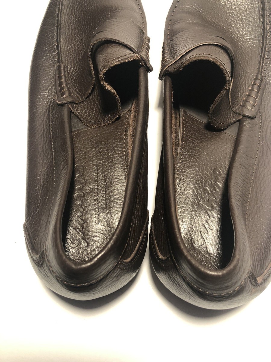 Sandrino By Sandro Moscoloni Placido Leather Penny Loafers 