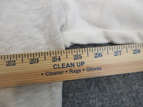 Vans Sweater Womens Adult Extra Large White Gray Cropped Logo Hoodie Sweatshirt - Picture 5 of 14