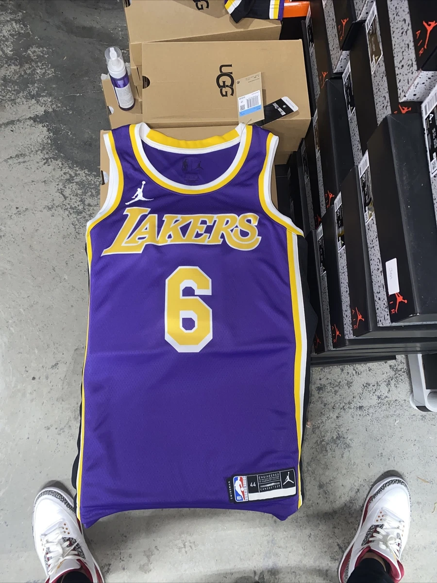 lebron james lakers jersey authentic