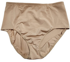 Vtg Shaper Panties Beige Tan 2XL Secret Treasures Granny Sissy