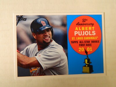 2008 Topps 50th Anniversary All Star Rookie Card of Albert Pujols