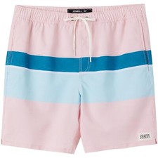 O'NEILL BLOCK VOLLEY ELASTIC WAIST 17" SWIM TRUNKS NWT Men's Size L