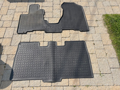 03 - 11 HONDA ELEMENT floor mats all weather mats black OEM USED