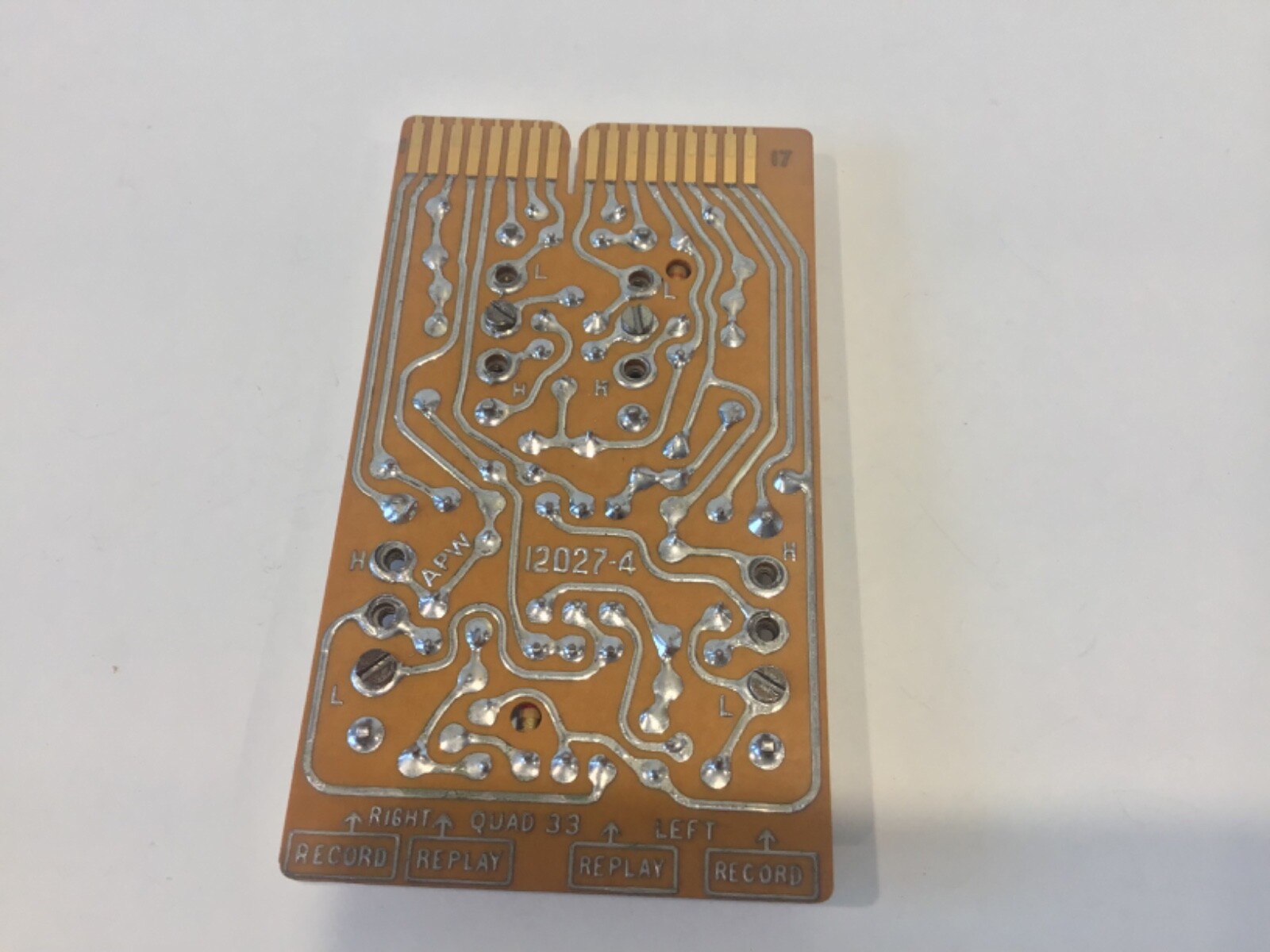 QUAD 33 Pre Amp Spare Parts M12027.4 Tape Adapter PCB eBay