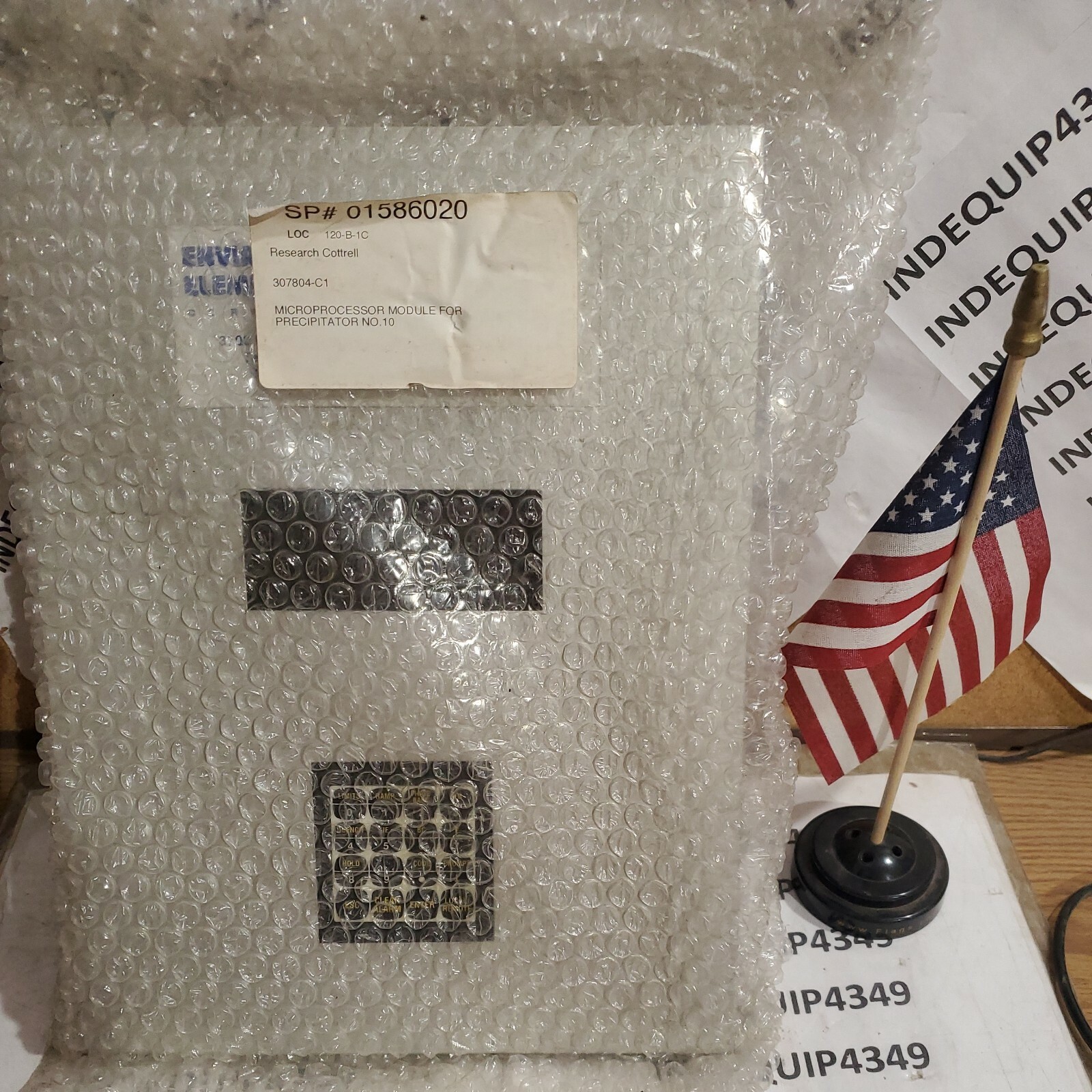 Redkoh Industries Research Cottrell RK1618 CPU Unit Environmental