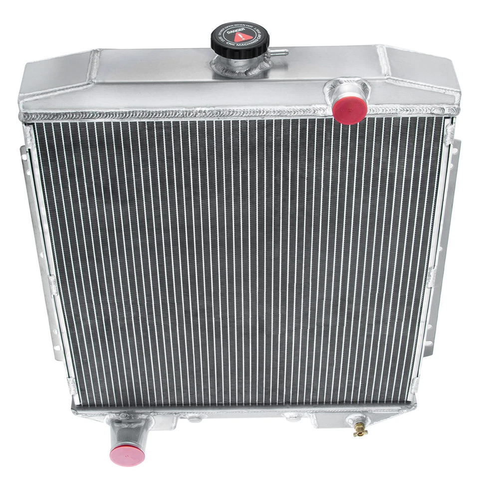 4-Row Radiator Fit 1954 1955 Ford Fairlane Country Sedan Squire Ranch Wagon| Foto 3 de 4